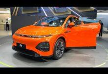 Видеообзор экстерьера и интерьера XPeng G6 EV 2023 года — автосалон в Гуанчжоу 2023 года