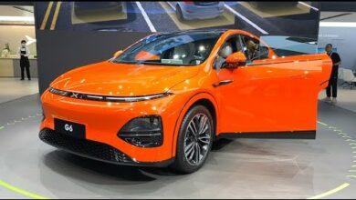 Видеообзор экстерьера и интерьера XPeng G6 EV 2023 года — автосалон в Гуанчжоу 2023 года