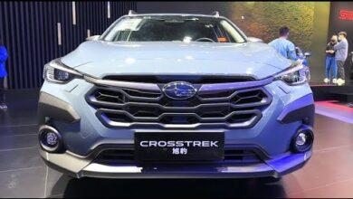 Видеообзор экстерьера и интерьера Subaru Crosstrek 2.5L CVT 2024 года — Автосалон в Гуанчжоу, 2023 год
