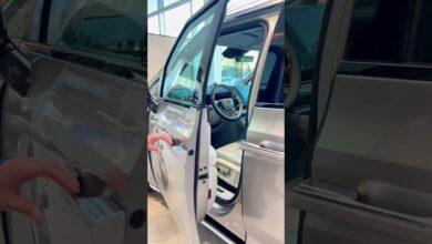 Короткое видео нового минивэна Volvo EM90 EV 2025 года #shorts