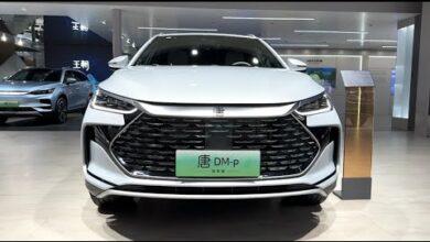 Краткий видеообзор экстерьера и интерьера BYD TANG DM-p Champion Edition 2024 PHEV — Автосалон в Гуанчжоу 2023 года