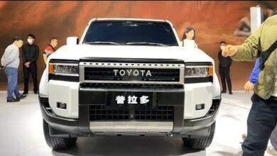 Видеообзор экстерьера и интерьера Toyota Land Cruiser Prado 2024 года — автосалон в Гуанчжоу 2023 года