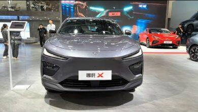 Видеообзор экстерьера и интерьера: NeZha X EV 2024 — Автосалон в Гуанчжоу 2023 Видеообзор экстерьера и интерьера: NeZha X EV 2024 — Автосалон в Гуанчжоу 2023