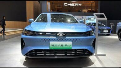 Видеообзор экстерьера и интерьера: Chery Fulwin A8 Pro PHEV 2024 года — автосалон в Гуанчжоу 2023 года