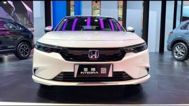 Краткий видеообзор экстерьера и интерьера HONDA INTEGRA 1.5T CVT 2023 года — автосалон в Гуанчжоу 2023 года