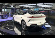 Видеообзор экстерьера и интерьера SAIC ROEWE RISING R7 EV 2024 года — Автосалон в Гуанчжоу, 2023 год