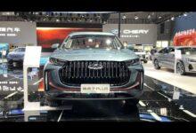 Краткий видеообзор экстерьера и интерьера: Chery Tiggo7 Plus 1.5T CVT 2023 года — автосалон в Гуанчжоу 2023 года