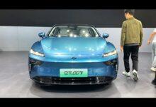Видеообзор экстерьера и интерьера: Dongfeng eπ 007 EV 2024 года — Автосалон в Гуанчжоу 2023 года