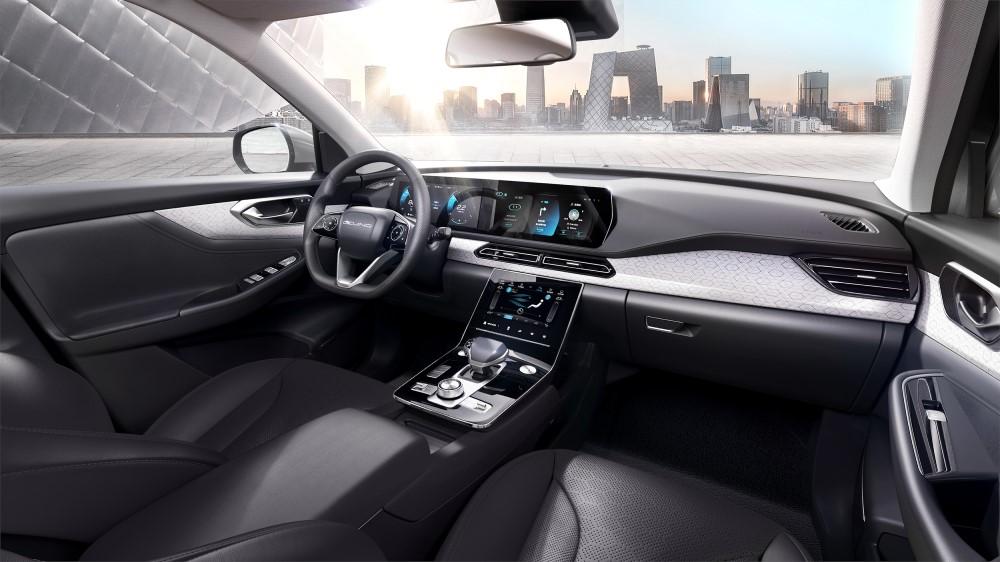 Интерьер салона BAIC X7
