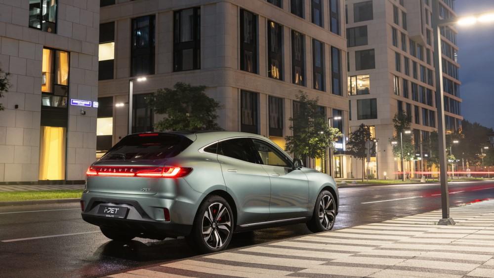 Evolute i-Jet вид сбоку сзади начинает продажи в России