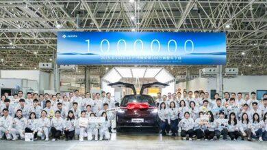 В Китае сошел с конвейера миллионный автомобиль GAC Aion