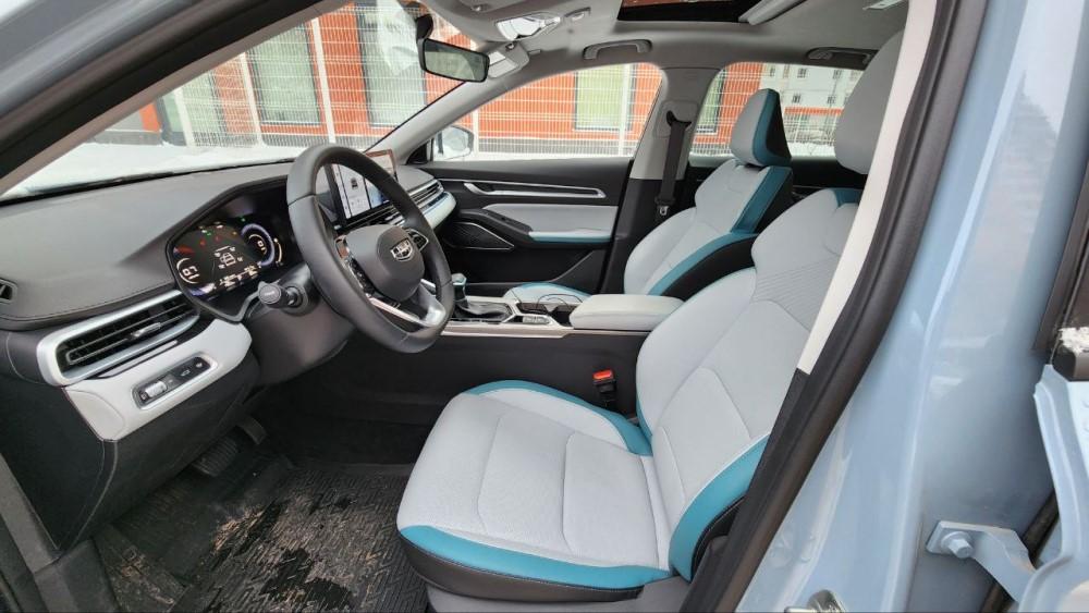 Салон Geely Emgrand кожаный салон Флагман