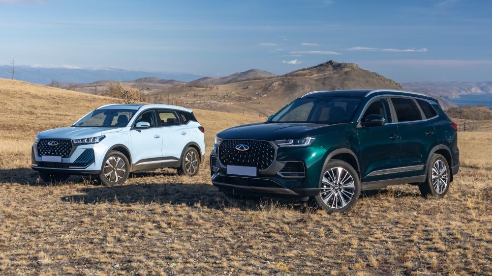 Продажи Chery новых гибридных кроссоверов Tiggo 7 Pro и 8 Pro Plug-in Hybrid в России