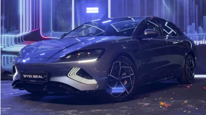 Седан BYD Seal выходит на рынок Малайзии в январе 2024 года