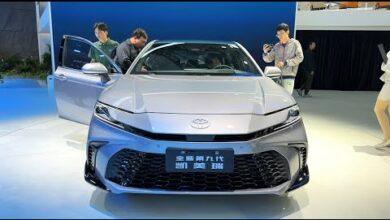 Краткий видеообзор экстерьера и интерьера: Toyota Camry Hybrid 2024 года — Автосалон в Гуанчжоу, 2023 год Краткий видеообзор экстерьера и интерьера: Toyota Camry Hybrid 2024 года — Автосалон в Гуанчжоу, 2023 год