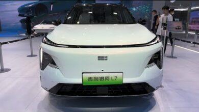 Видеообзор экстерьера и интерьера: Geely Galaxy L7 PHEV 2023 года — автосалон в Гуанчжоу 2023 года