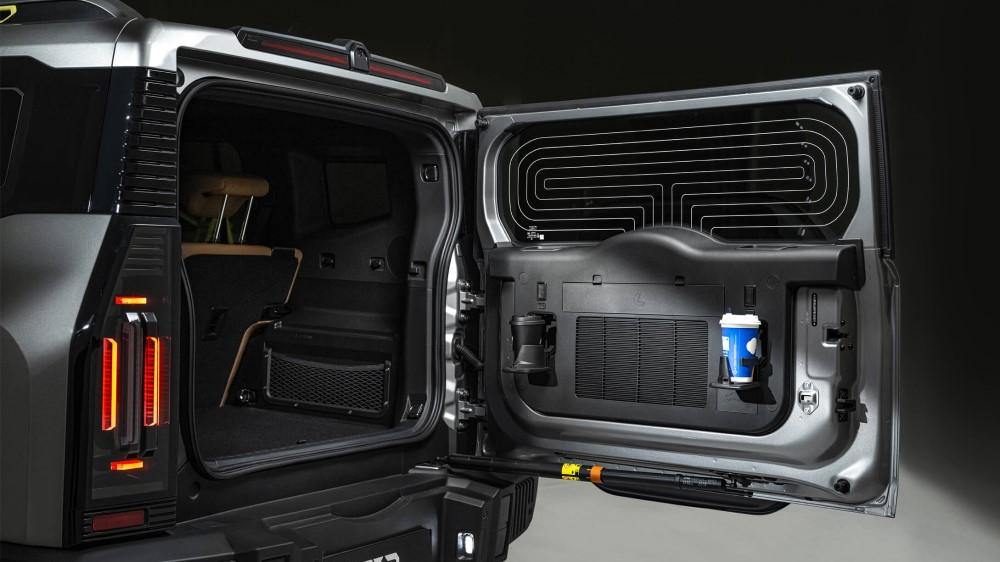 Jetour T2 салон салон багажник задняя дверь