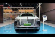 Краткий видеообзор экстерьера и интерьера: FAW Hongqi E-HS9 EV 2023 года — Автосалон в Гуанчжоу 2023 года