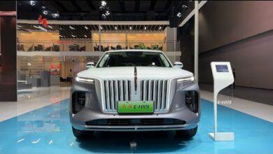 Краткий видеообзор экстерьера и интерьера: FAW Hongqi E-HS9 EV 2023 года — Автосалон в Гуанчжоу 2023 года Краткий видеообзор экстерьера и интерьера: FAW Hongqi E-HS9 EV 2023 года — Автосалон в Гуанчжоу 2023 года