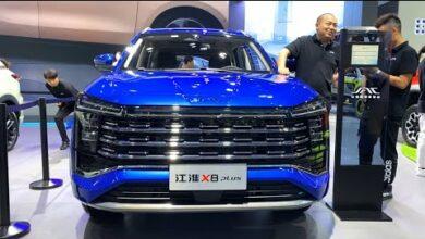 Краткий видеообзор экстерьера и интерьера: JAC X8 Plus 2024 1.5T 7DCT — Автосалон в Гуанчжоу, 2023 г.