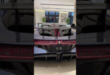 Короткое видео BYD YangWang U9 EV 2024 года