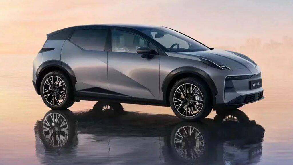 В Китае представлен новый электрический кроссовер Zeekr X 2024 года