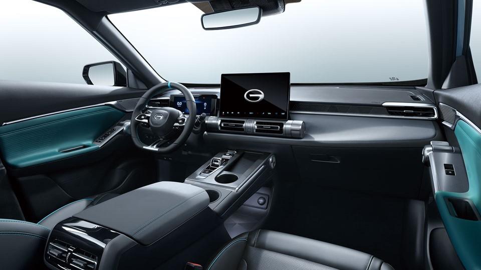 GAC Emkoo салон интерьер первый ряд