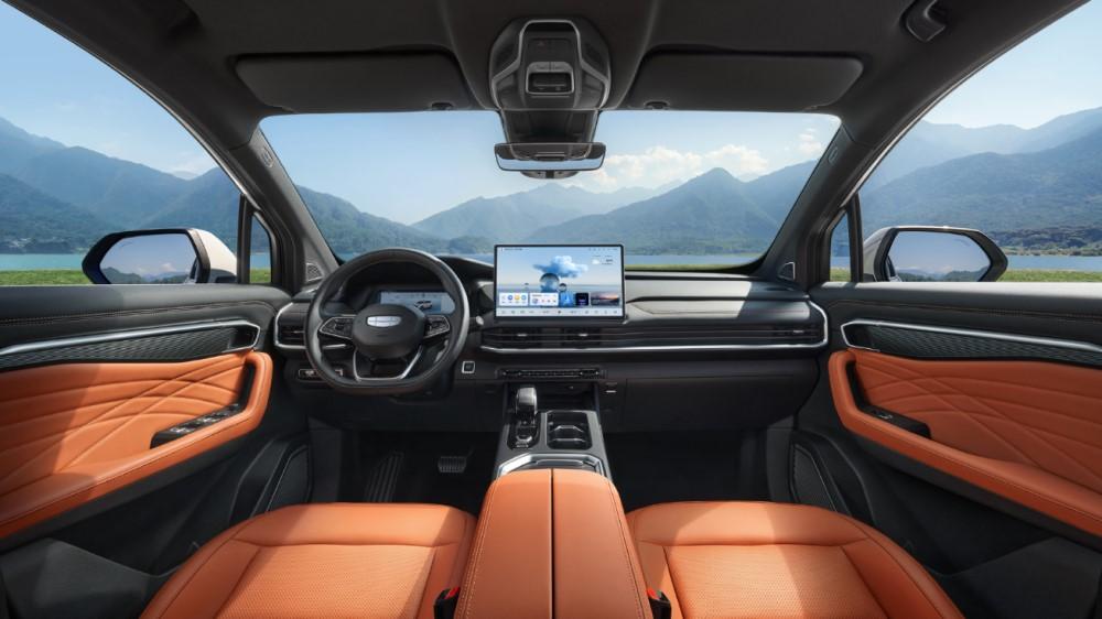 Geely Haoyue L Okavango L 2024 салон интерьер