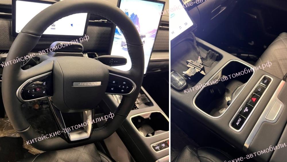 Jaecoo J7 салон первого ряда руль