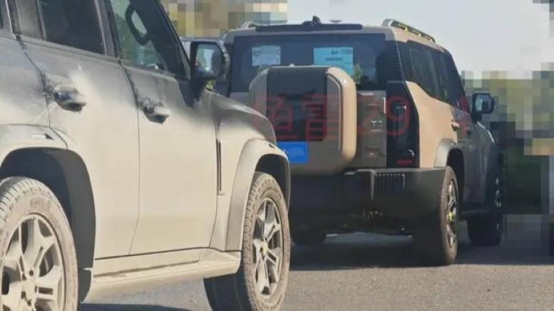 Jetour T2 экспортная версия для России сзади