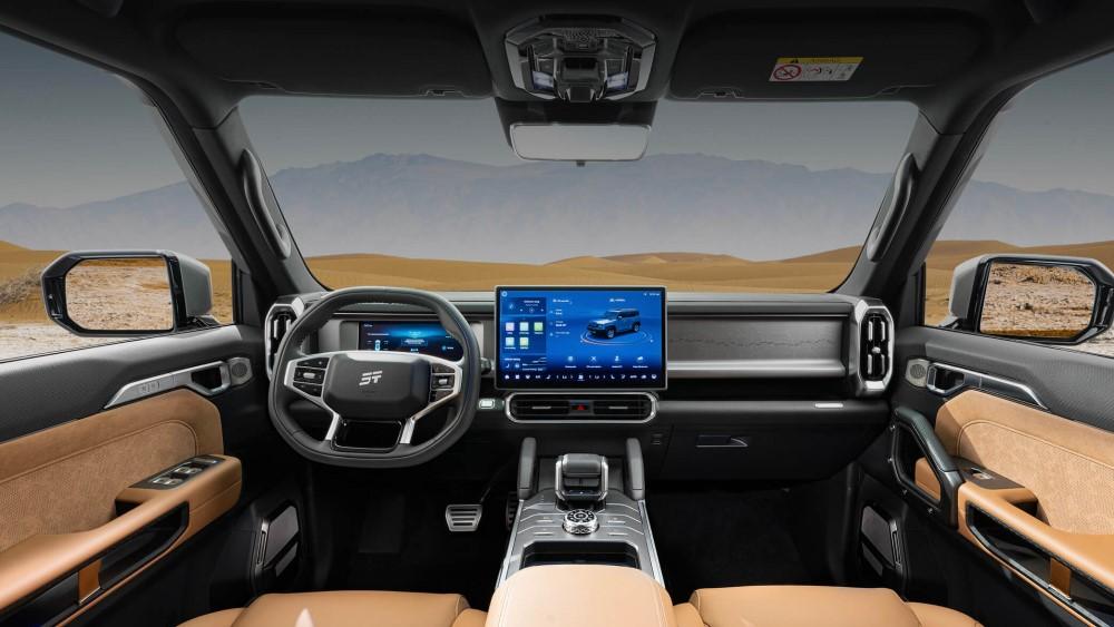 Интерьер салона Jetour T2