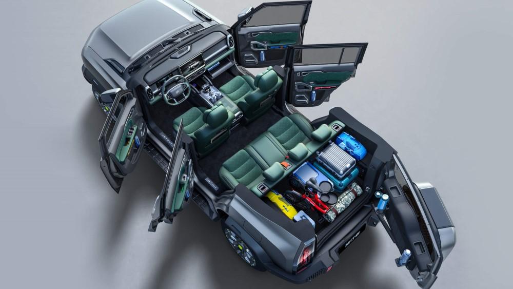 Комплектация салона Jetour T2