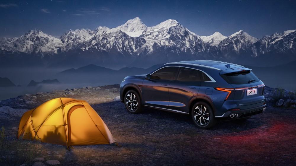 Кайи Куньлунь X7, вид сзади