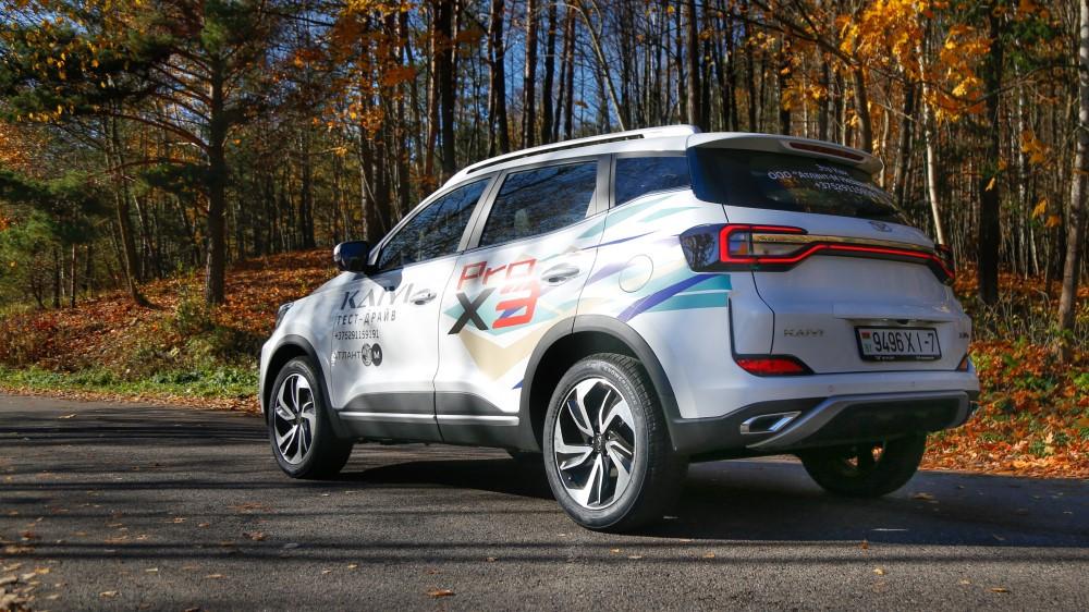 Kaiyi X3 Pro, вид сзади сзади в Беларуси