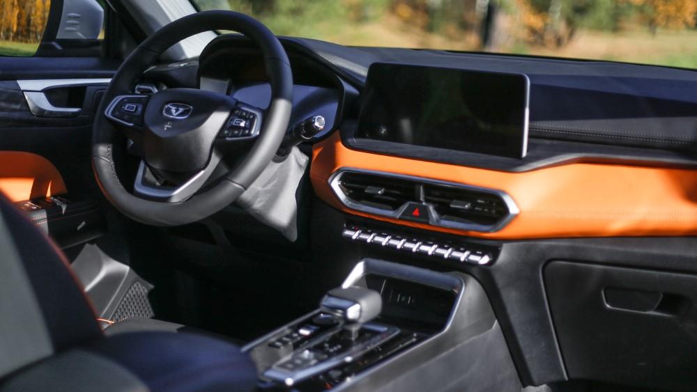 Интерьер салона Kaiyi X3 Pro в Беларуси