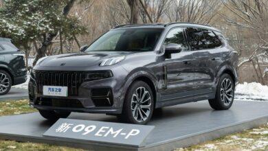 Внедорожник Lynk & Co 09 EM-P 2024 с гибридной системой и новым двигателем появится на рынке Китая