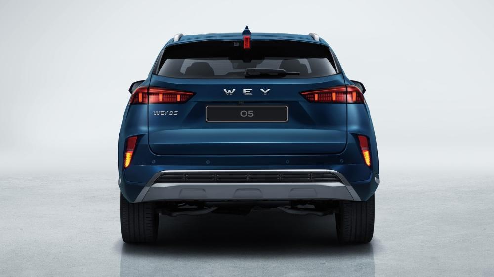 Гибридный кроссовер Wey 05 сзади