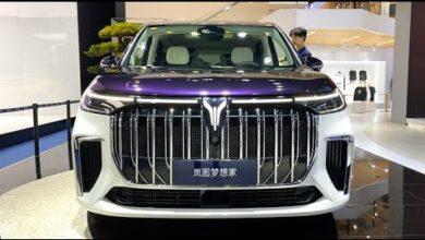 Видеообзор экстерьера и интерьера |  Минивэн Voyah Dreamer 2024 с увеличенным запасом хода — Автосалон в Гуанчжоу, 2023 г.