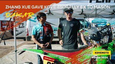 Чжан Сюэ подарил Мейсону KOVE 450RALLY EX.丨KOVE RALLY TEAM Чжан Сюэ подарил Мейсону KOVE 450RALLY EX.丨KOVE RALLY TEAM