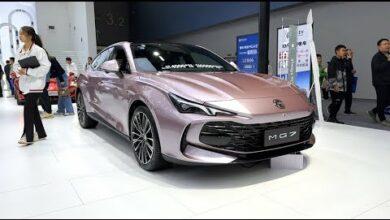 Видеообзор экстерьера и интерьера: SAIC MG7 2.0T 9AT 2023 года — Автосалон в Гуанчжоу 2023 года