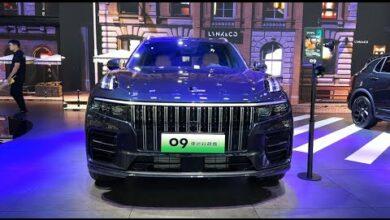 Видеообзор экстерьера и интерьера Geely Lynk&Co 09 EM-P PHEV 2024 года — Автосалон в Гуанчжоу, 2023 год