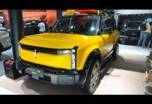 Видеообзор экстерьера и интерьера CHERY iCAR 03 EV 2024 года — Автосалон в Гуанчжоу 2023 года