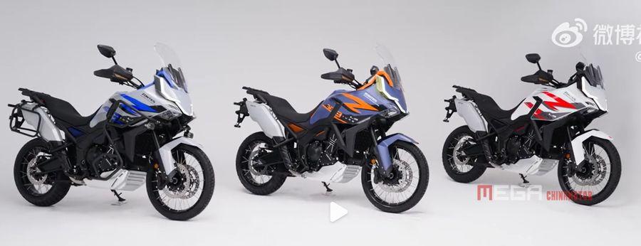 Zontes 703F представляет новые цветовые схемы В Китае представили новые цветовые схемы мотоцикла Zontes 703F