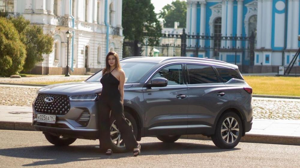 Ки-о-си фанаты Chery в Китае Tiggo 7 Pro Girl