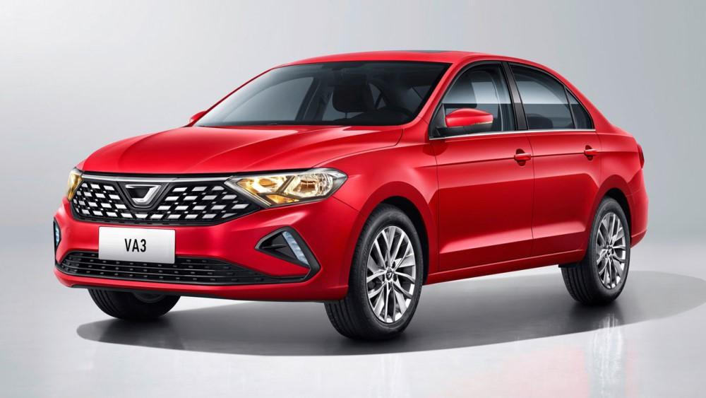 FAW Jetta VA3 вид сбоку спереди