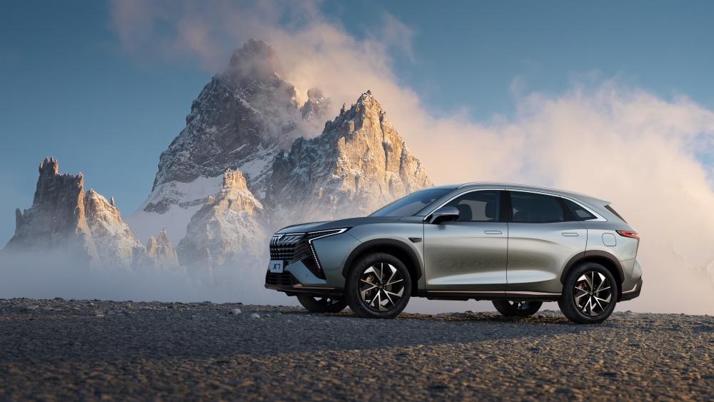 Передняя сторона Кайи Куньлунь X7