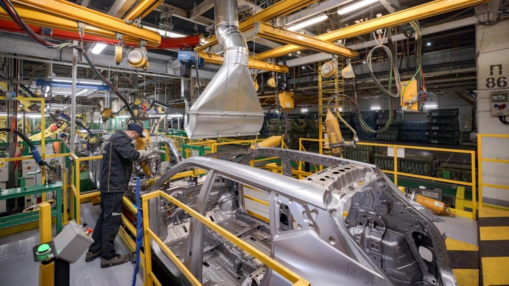 Сварка полного цикла завода «Москвич»