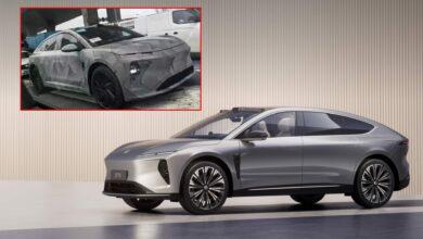 В Китае большой электрический лифтбек Nio ET9 впервые замечен во время дорожных испытаний