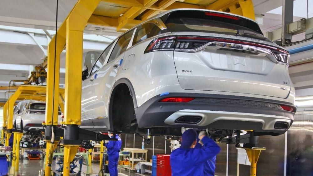 Задний конвейер BAIC X7 Autotor в сборе