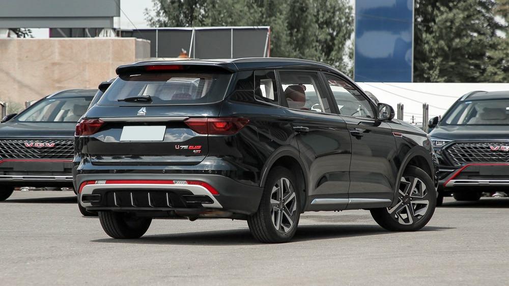 VGV U75 Plus вид сбоку сзади